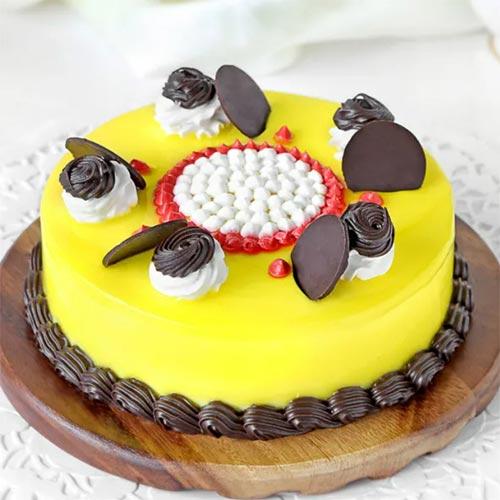 Fresh Pineapple Cream Bliss Cake