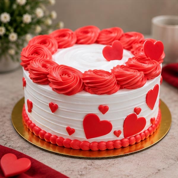 Delicious Strawberry Fresh Cream Cake 3