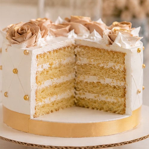 Premium Pineapple Celebration Multi-Tier Cake 3