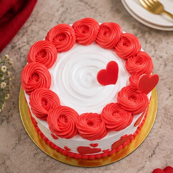 Delicious Strawberry Fresh Cream Cake 2