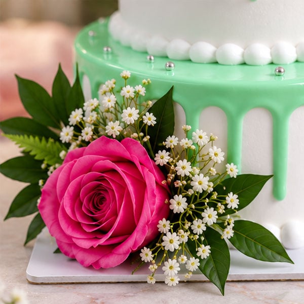 Premium Chocolate - Romantic Love Cake 4