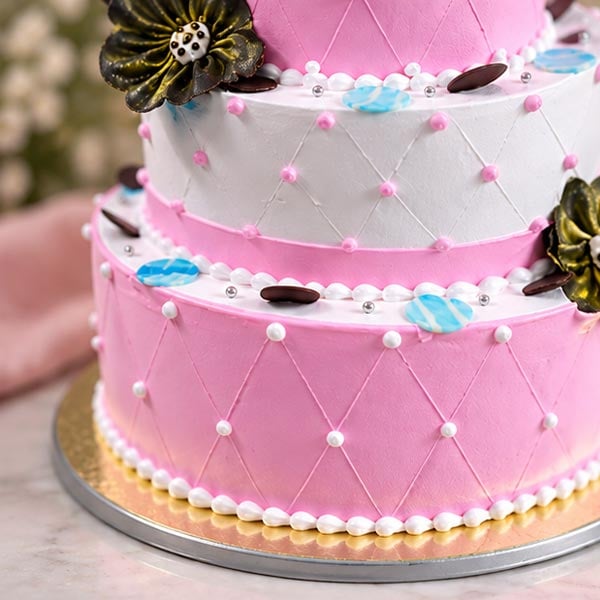 3 Tier Princess Doll Butterscotch Cake 3