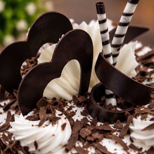 Black Forest Chocolate Cake with Chocolate Shavings 4