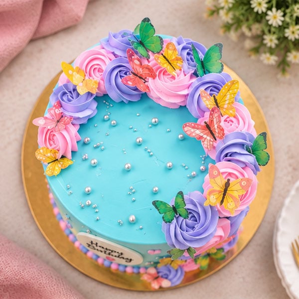 Elegant Chocolate Celebration Cake - Premium Chocolate Cake 2