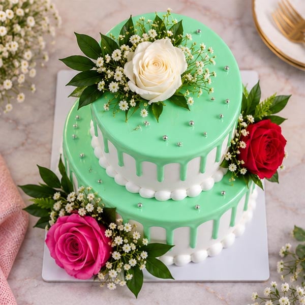 Premium Chocolate - Romantic Love Cake 3