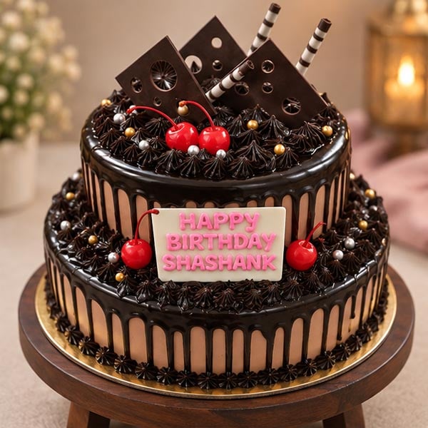 Luscious Chocolate Truffle Cake - Rich & Indulgent 3
