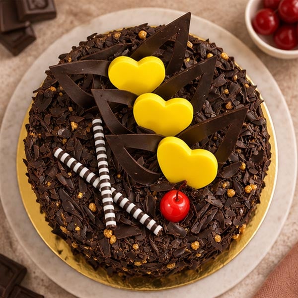 Chocolate Black Forest Celebration Cake 2