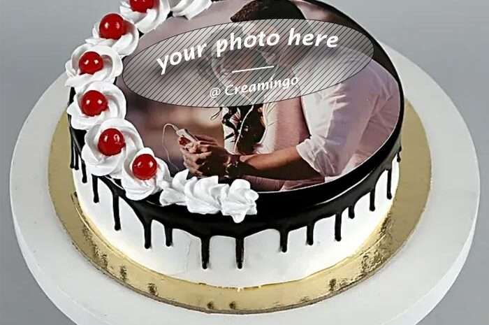 Soft n Creamy Black Forest Photo Cake (Starts at 500g)